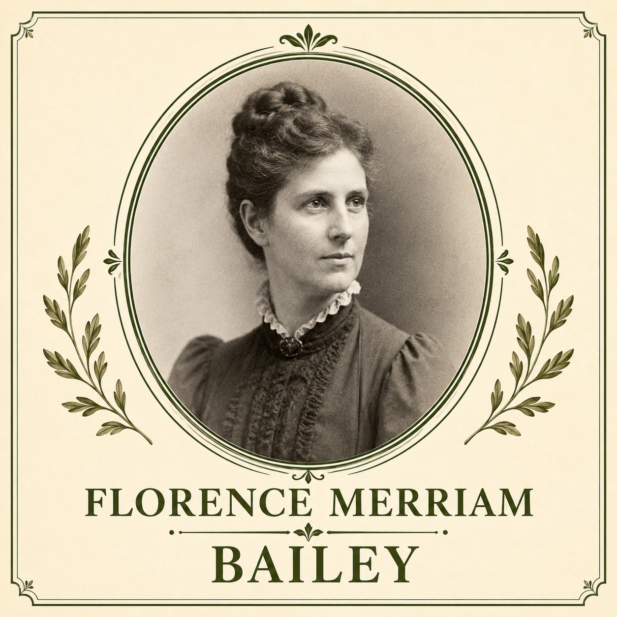 Portrait of Florence Merriam Bailey